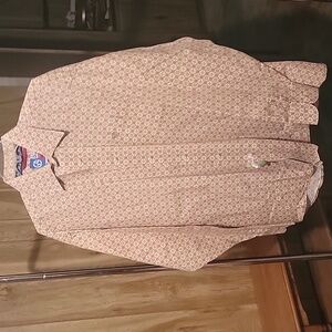 2xl wrangler geoerg straight long sleeve shirt